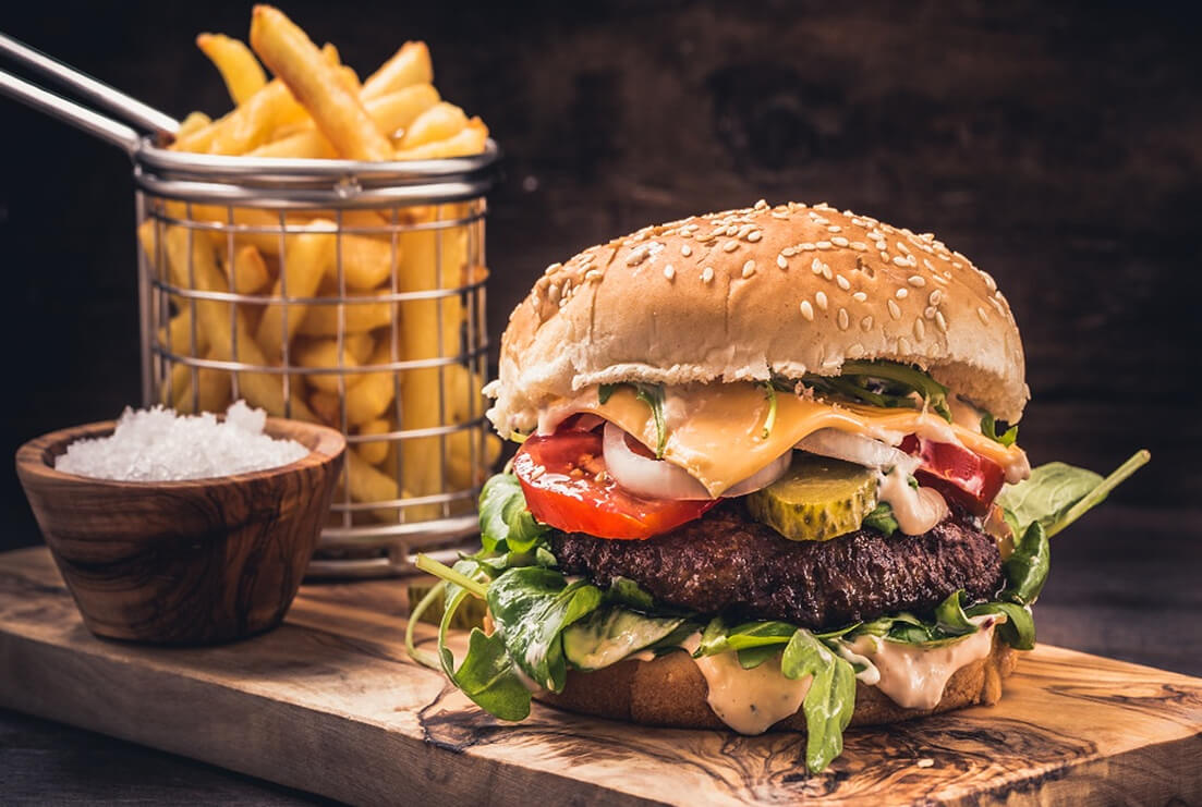 livraison burger 7jr/7 à 29217 Plougonvelin